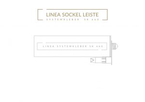SK 660 - LINEA Systemkleber, Alu Profil Kleber, 290ml Kartusche