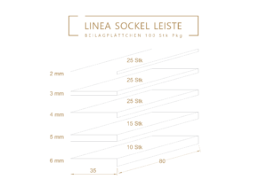 LINEA Beilagplättchen