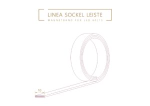 Magnetband selbstklebend für LED 60/15, 1m
